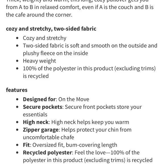 Lululemon Thick Fleece Half Zip M/L - Picture 7 of 14